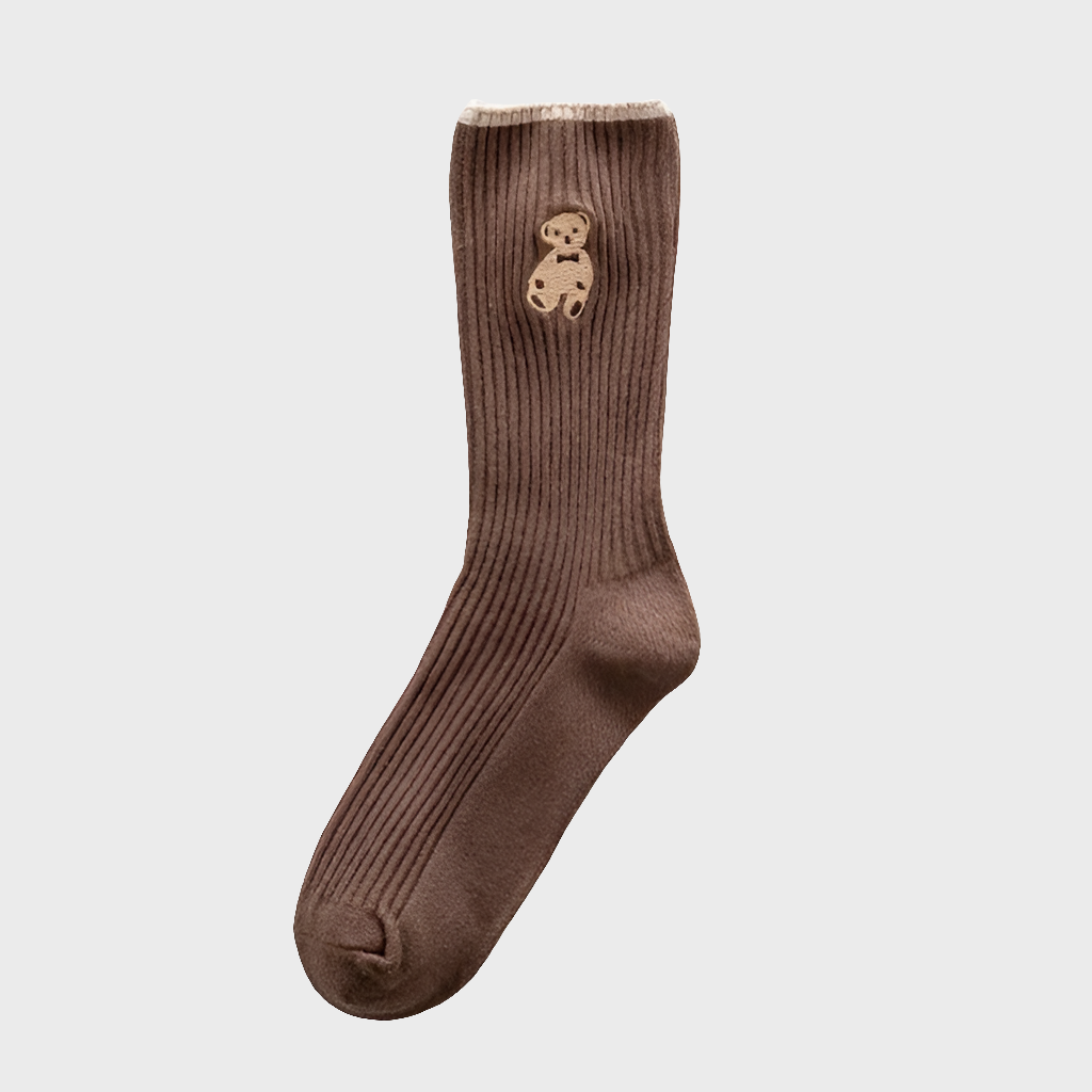 WarmBear Warm Cotton Winter Crew Socks for Women