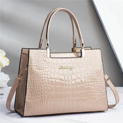 Luxe Allure Crocodile Tote - Elegant Handbag