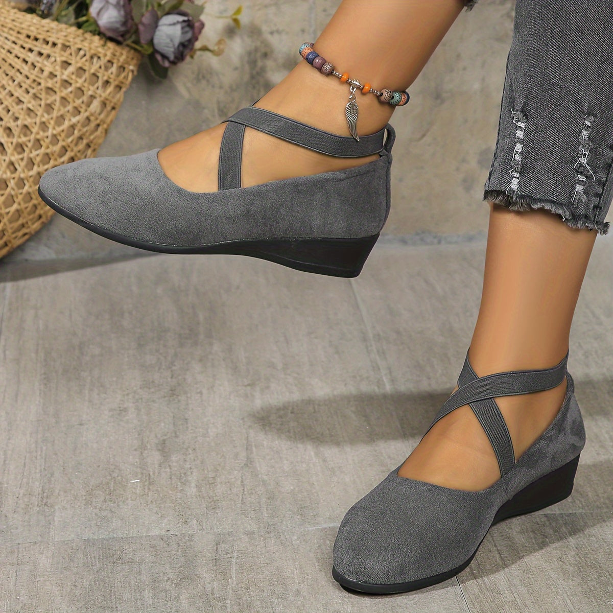 Jennifer Wedge Sandals for Women