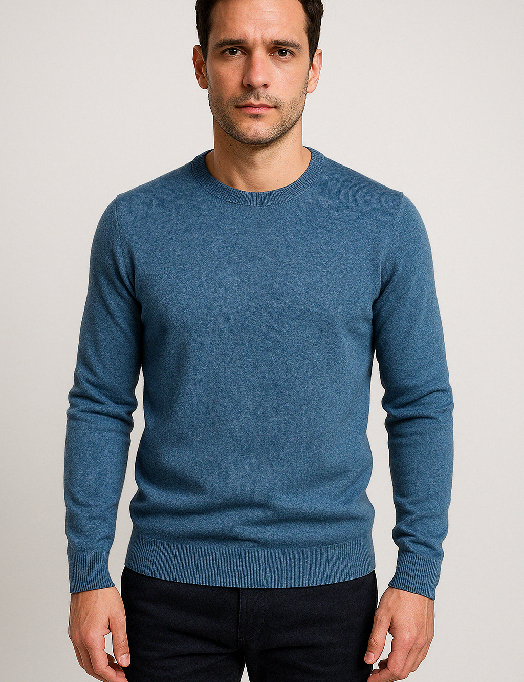Stylish Slim Fit Knitted Sweater for Men