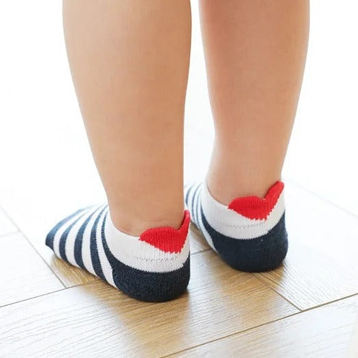 SweetHeart Socks for Kids - 5 Pairs