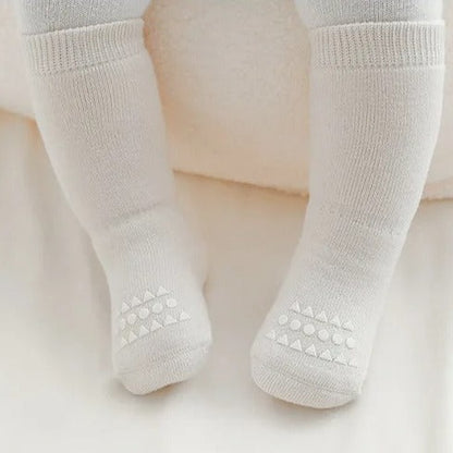 CozyGrip Toddler Socks - Warm Winter Cotton Grip Socks