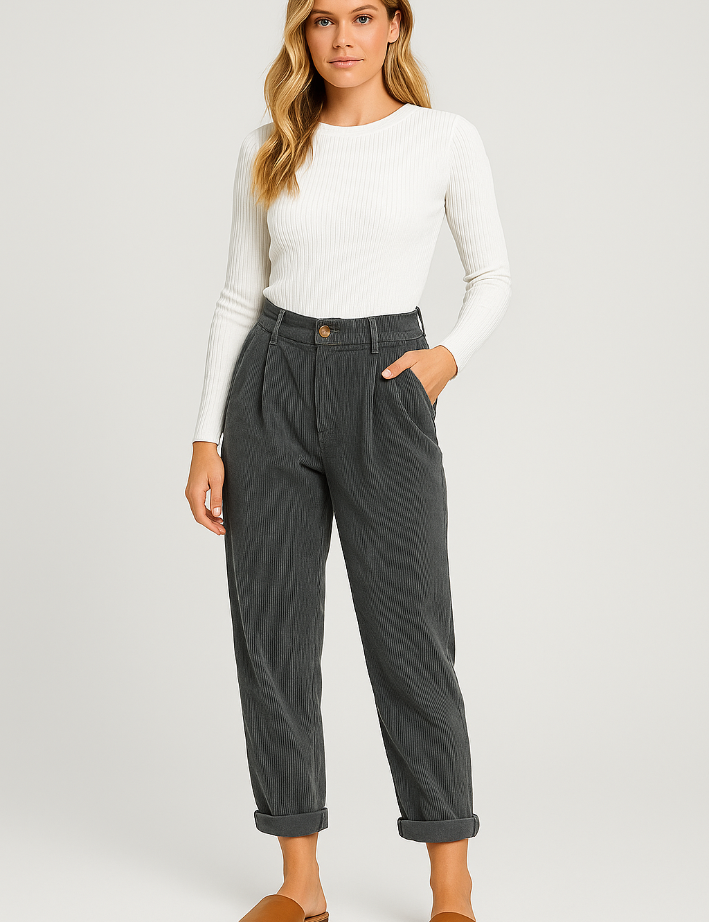 Women's Stylish Spring Pants - Elegant & Comfortable, Perfect for Daily Wear