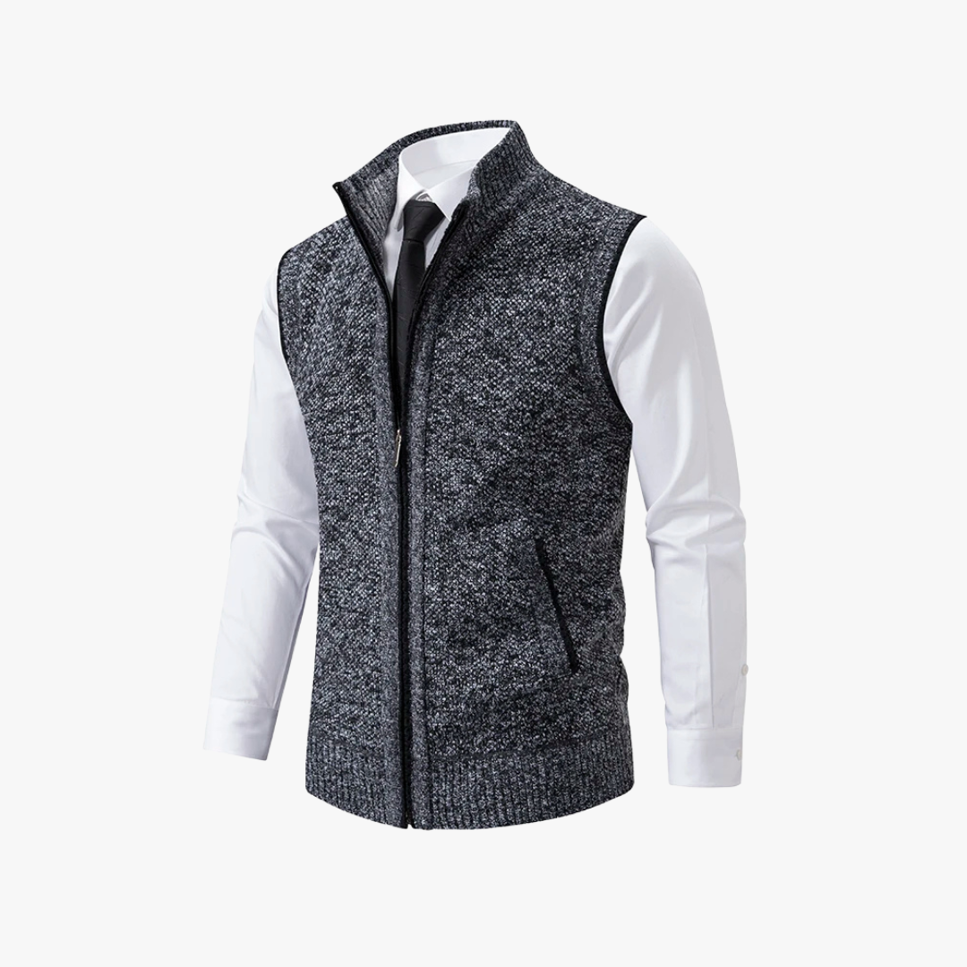 Variant image for Men's Classy Old Money Bodywarmer - Stylish Layering Piece for All Occasions-15