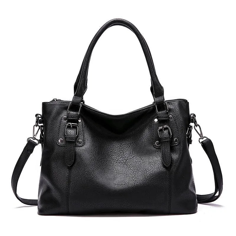 Chic Aura Vegan Leather Shoulder Bag