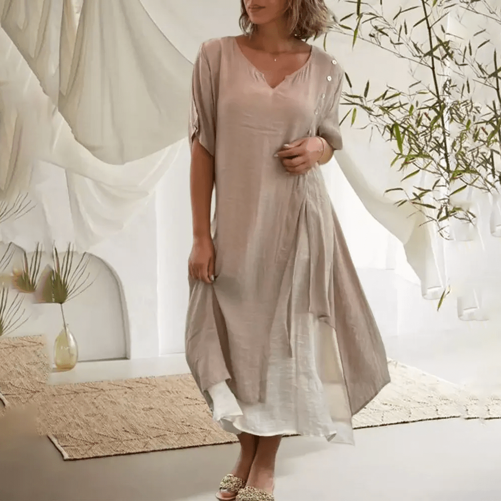 Leonor Everglow Classic Maxi Dress