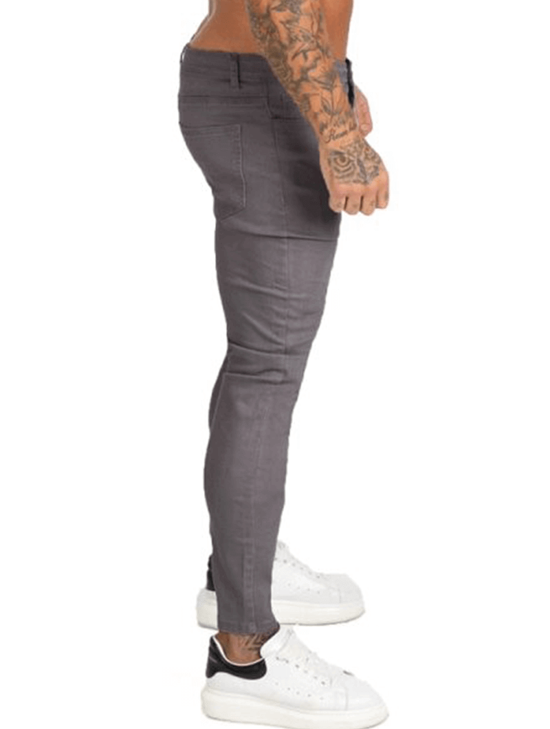Men's Slim Fit Jeans - Premium Denim, Comfortable and Stylish, Sizes 28-36-4