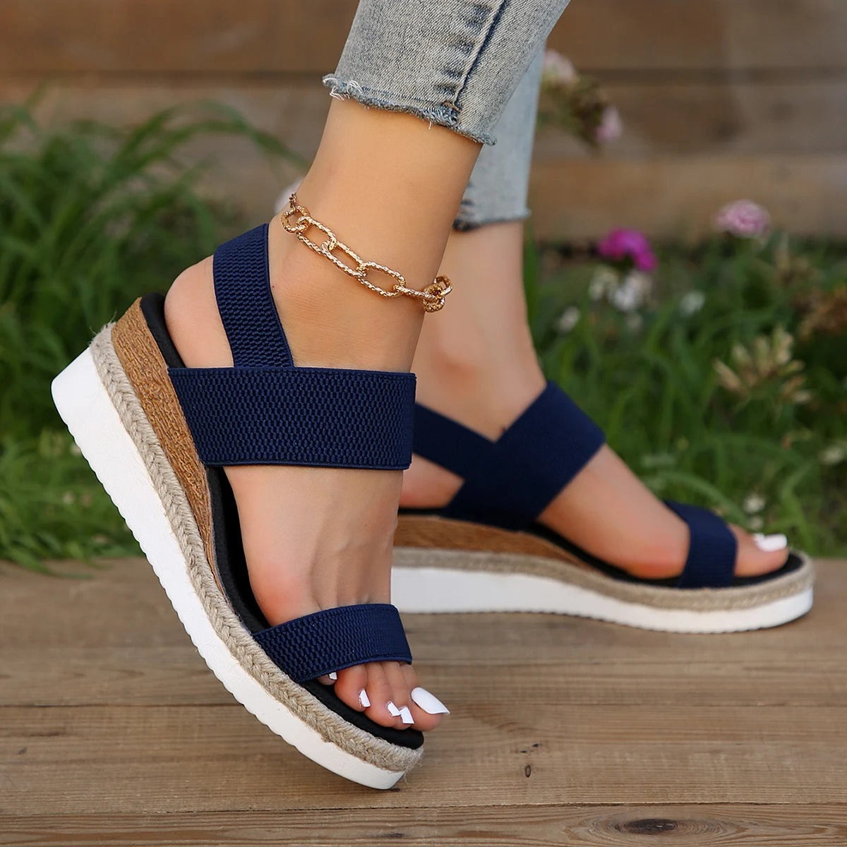 Lila Wedge Sandals for Women