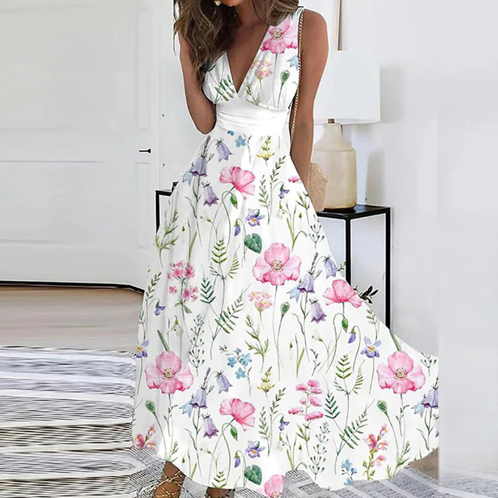 Nica Floral Sleeveless Dress