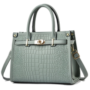 Luxe Haven Croco Handbag