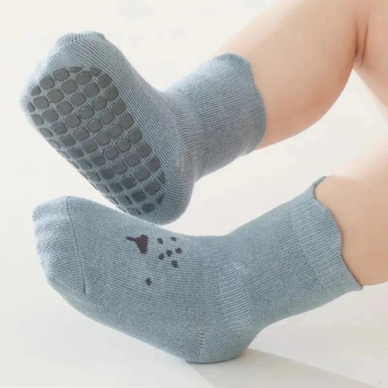 PawPrints  Baby Grip Socks - 3 Pairs