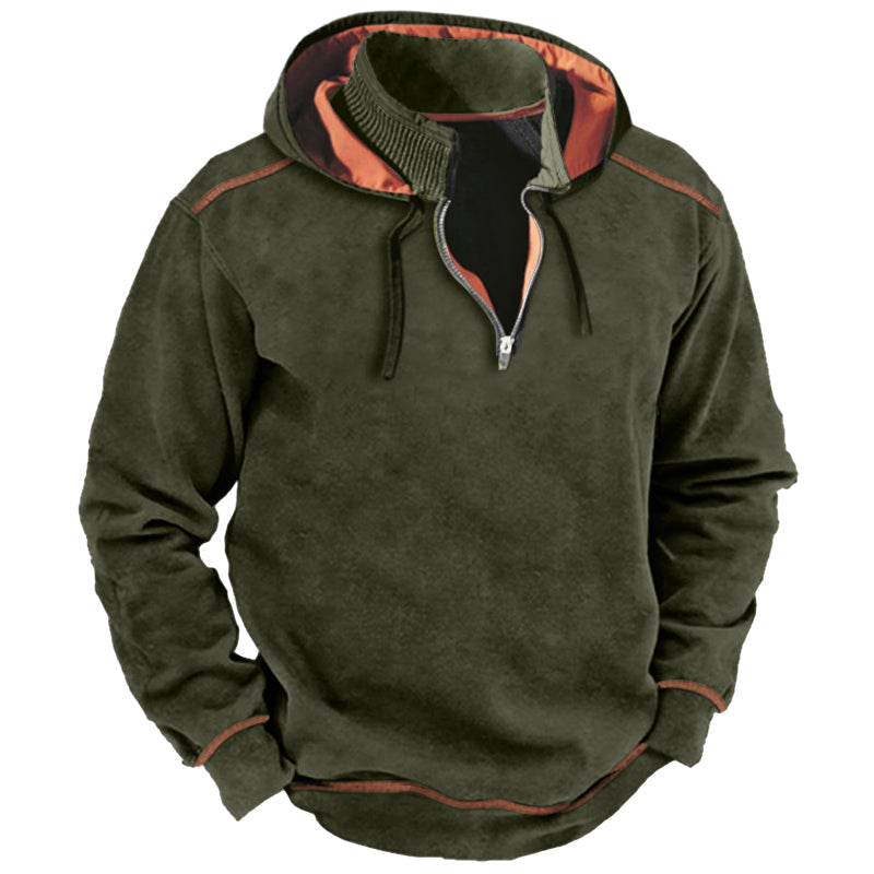 Men's Classic Hooded Sweater - Soft Knit Fabric for Comfort and Style 4