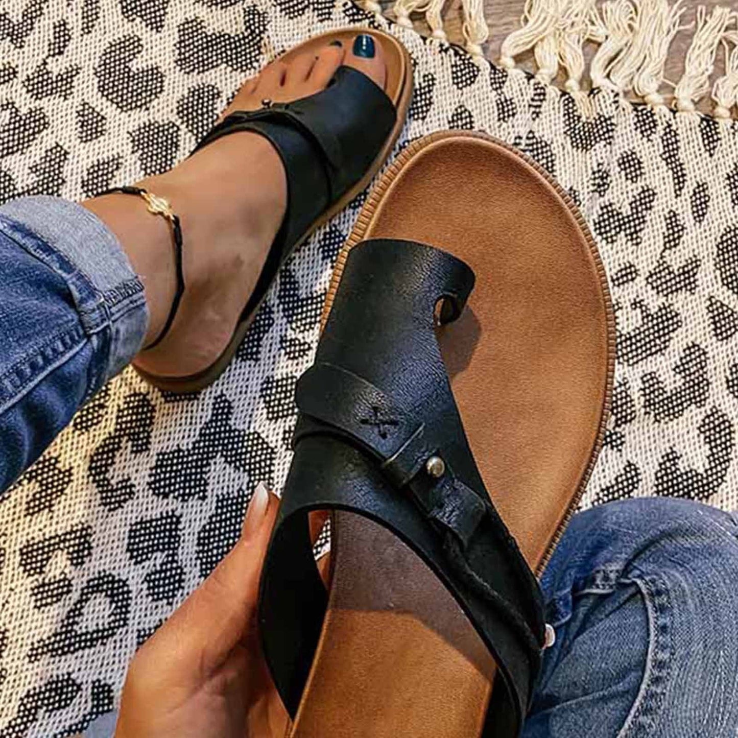 Eliza Flat Sandals for Women