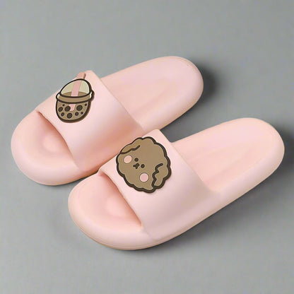 FrontPuppy Women's Slides