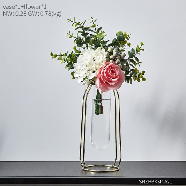 Amanda Glass Hydroponic Vase