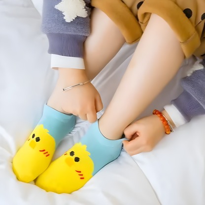 CoolPaw Comfortable Cotton Socks for Kids - 5 Pairs