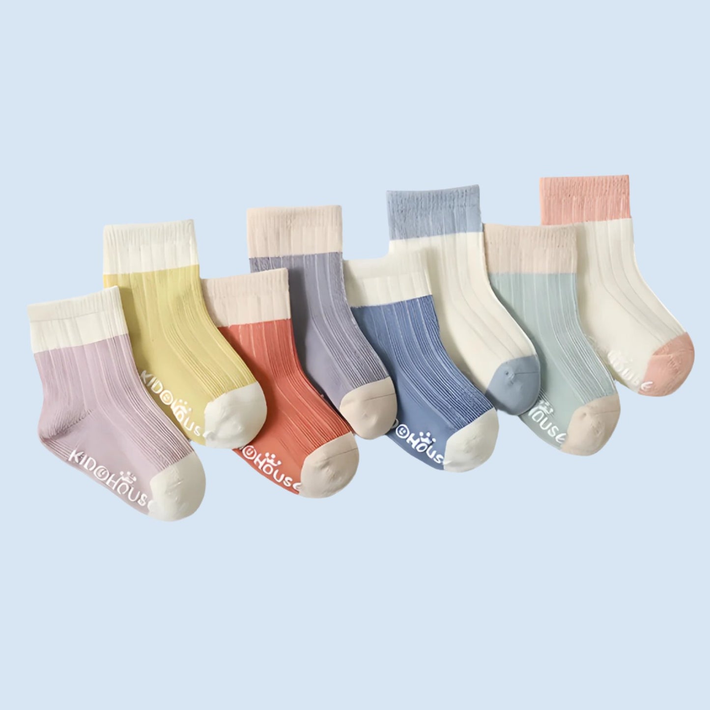 SafeStride Kids Anti-Slip Socks - 3 Pairs