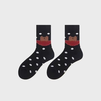 Sprig Mid Length Socks for Women