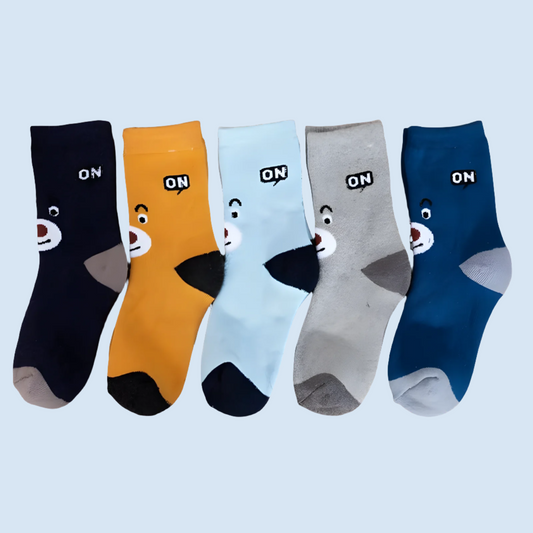 CozyKids Warm Cotton Socks - 5 Pairs