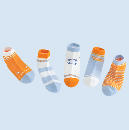 CoolComfort Kids Socks for Summer – 5 Pairs