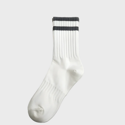 StripeTop Men's Autumn & Winter Crew Socks