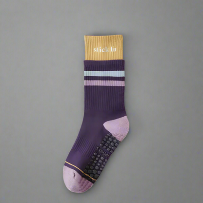 RetroDance Yoga & Pilates Grip Socks for Women