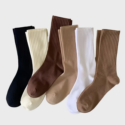 ComfortGraphic Unisex Crew Socks - 6 Pairs