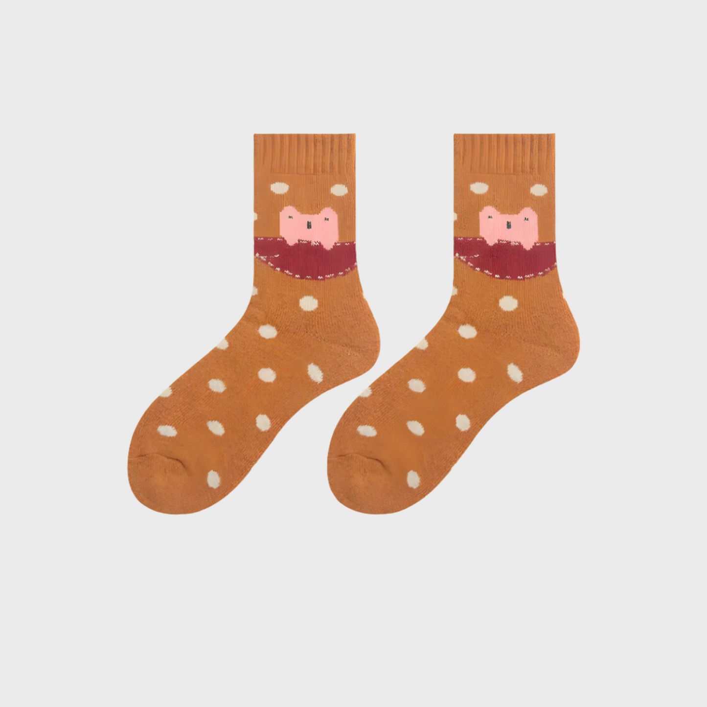 Sprig Mid Length Socks for Women