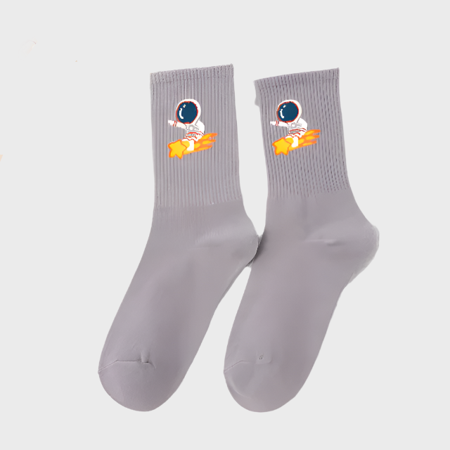 SpaceAutumn Comfortable Crew Socks For Women