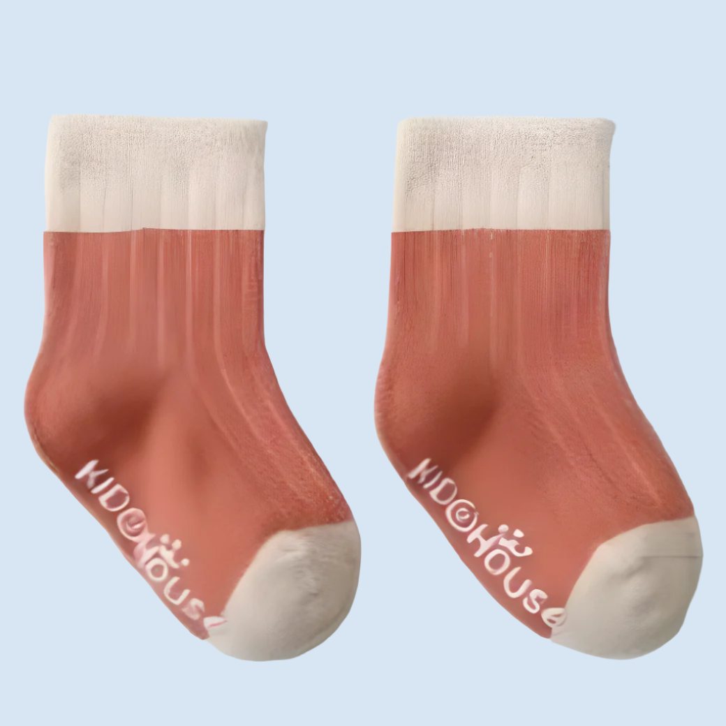 SafeStride Kids Anti-Slip Socks - 3 Pairs