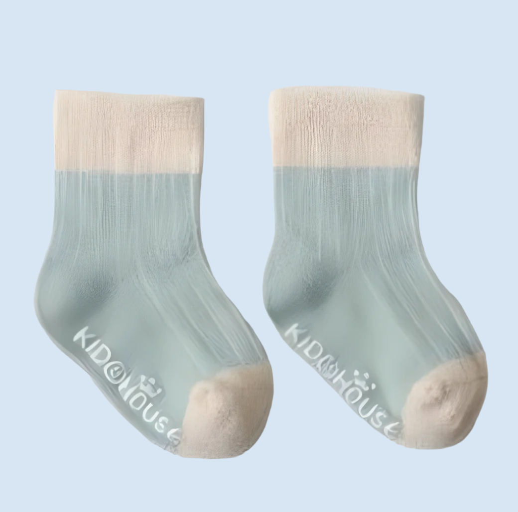 SafeStride Kids Anti-Slip Socks - 3 Pairs