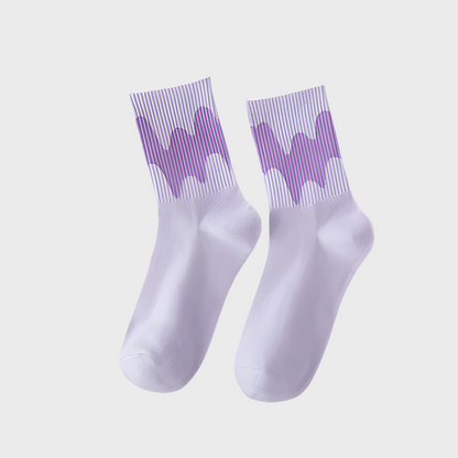 SweetColor Warm Mid-Length Socks for Women