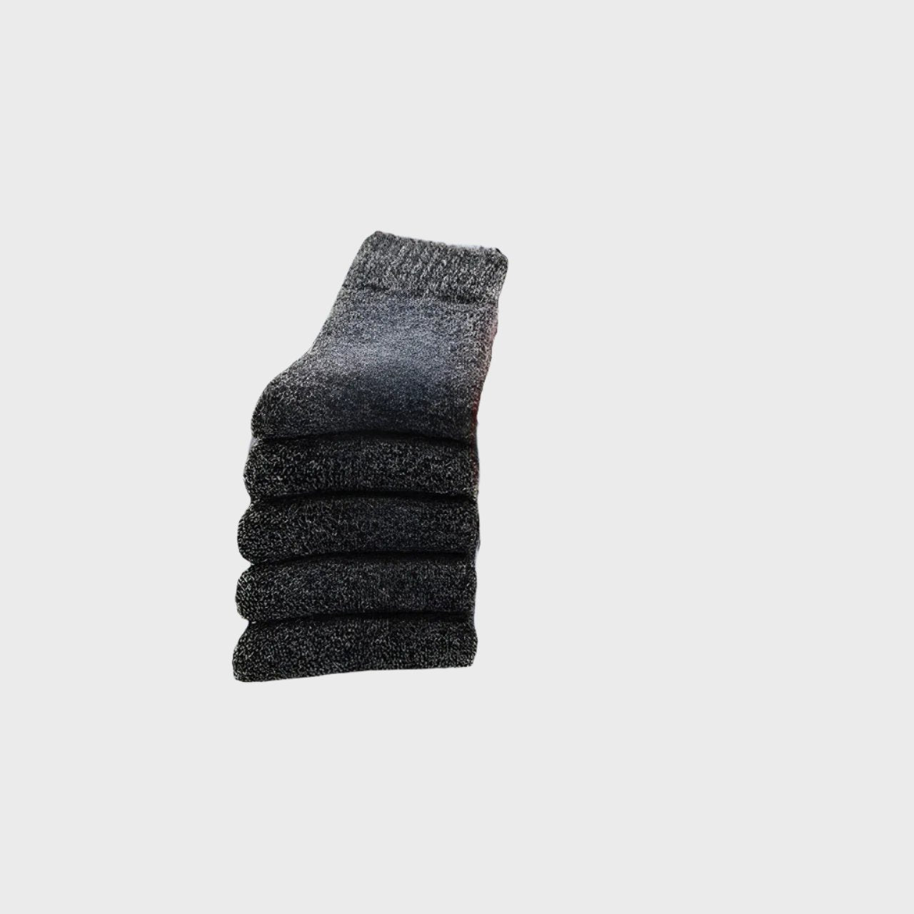 CozyHot Unisex Thicken Wool Winter Socks - 5 Pairs