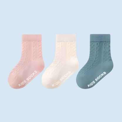 ComfySteps Baby Grip Socks - 3 Pairs