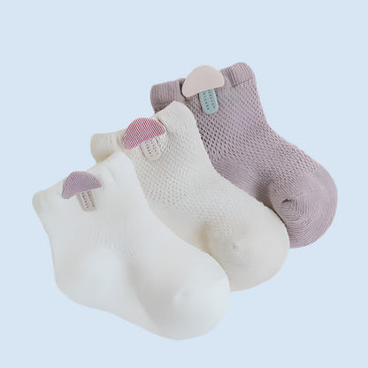 ComfortCotton Baby Socks Set - 3 Pairs