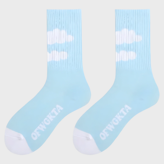 SoftSky Breathable Women's Crew Socks