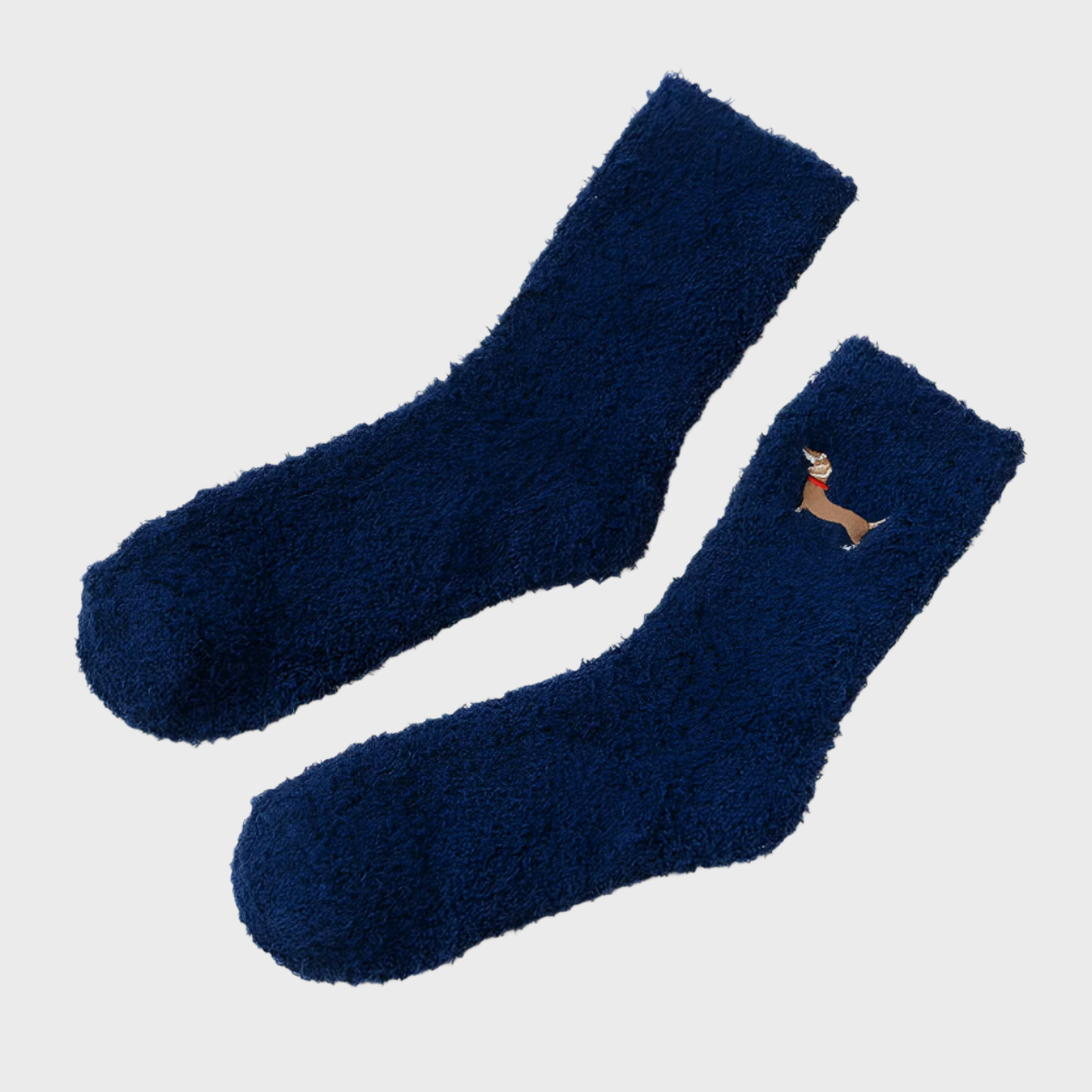 FluffyPaw Winter Crew Socks