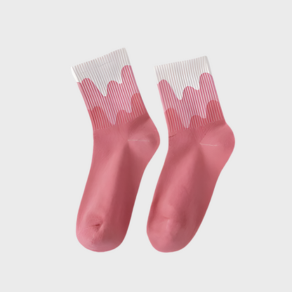 SweetColor Warm Mid-Length Socks for Women