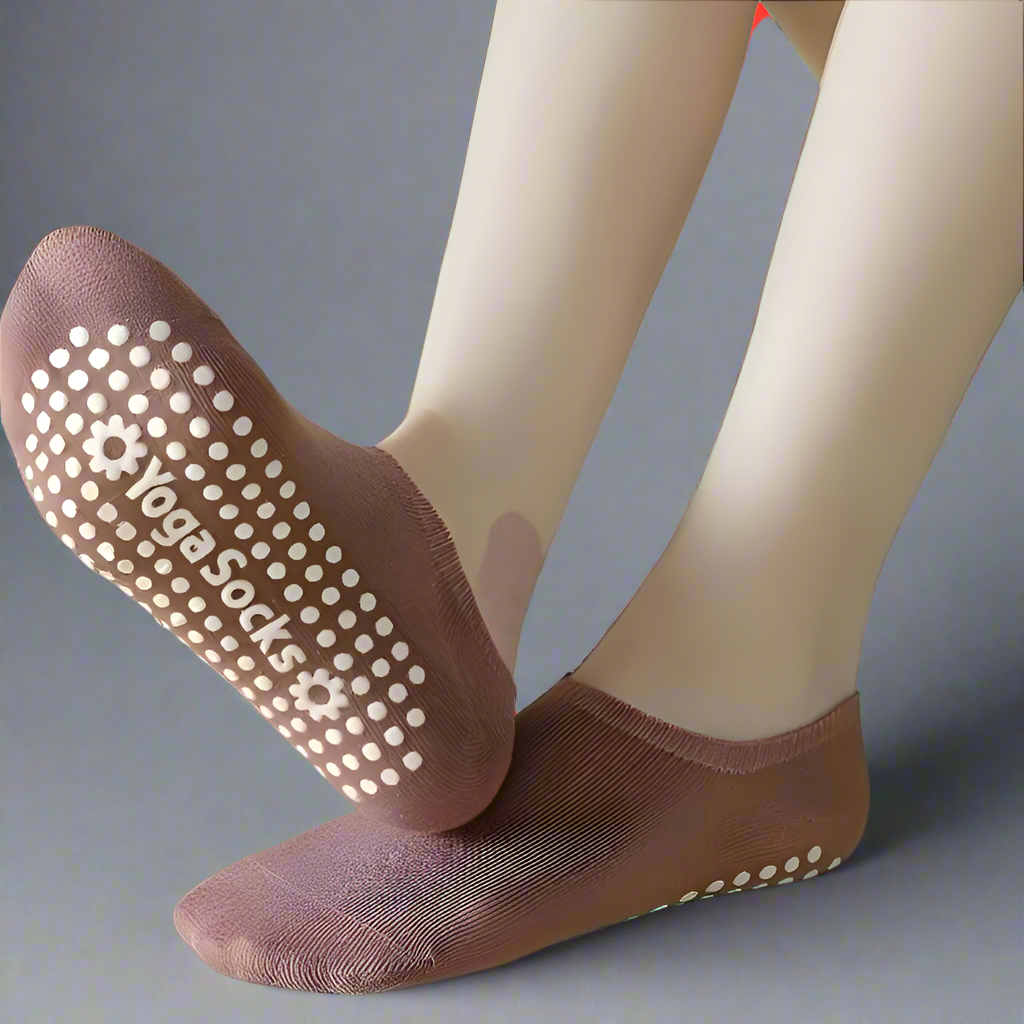 SlipStable Yoga & Pilates Grip Socks