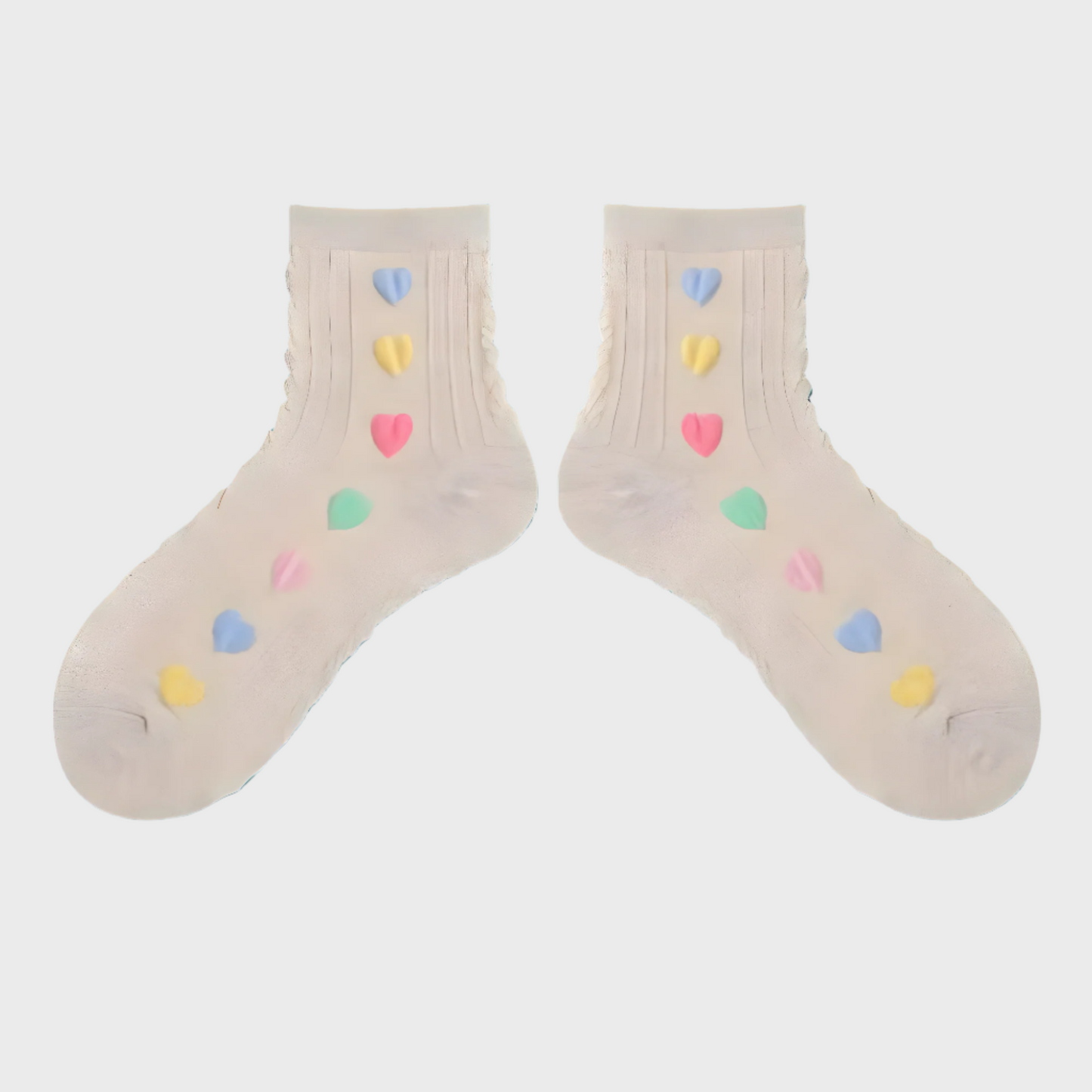 SoftHearts Women's Cotton Mid Socks - 1 Pair