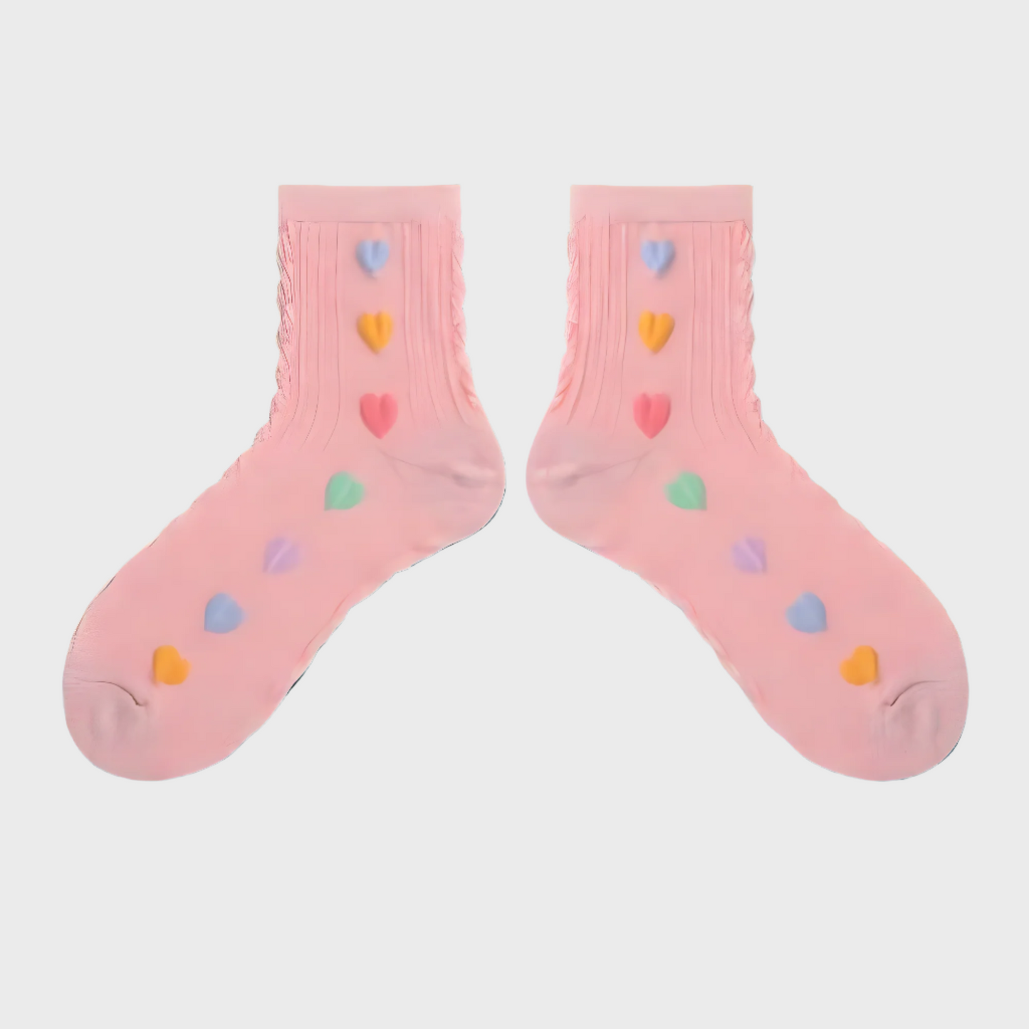 SoftHearts Women's Cotton Mid Socks - 1 Pair