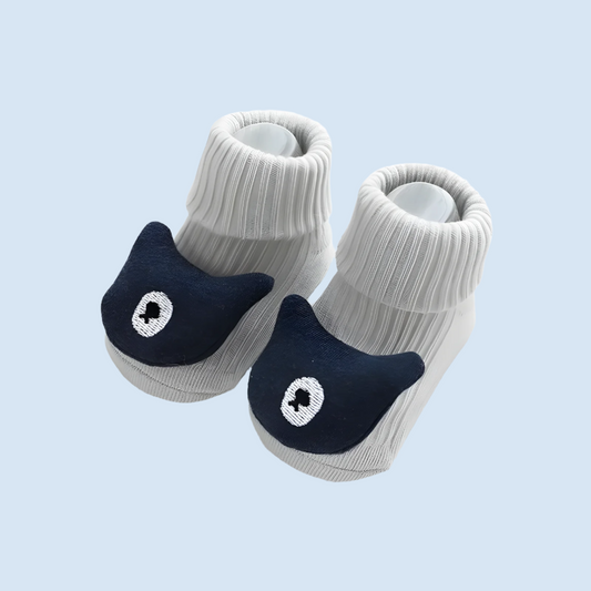 SnugPaw Soft Cotton Baby Grip Socks