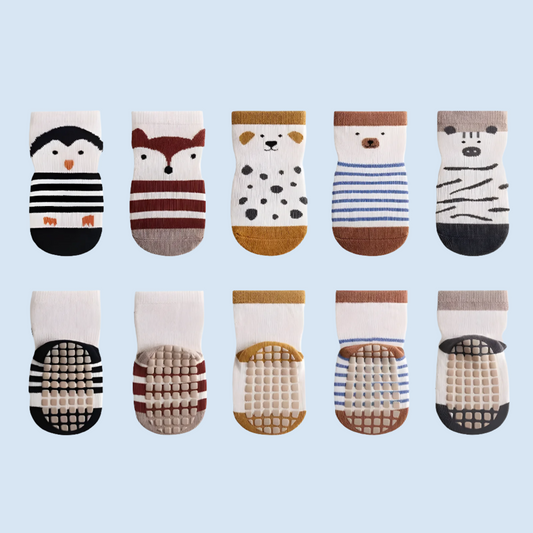 PawPal Kids Grip Socks - 5 Pairs