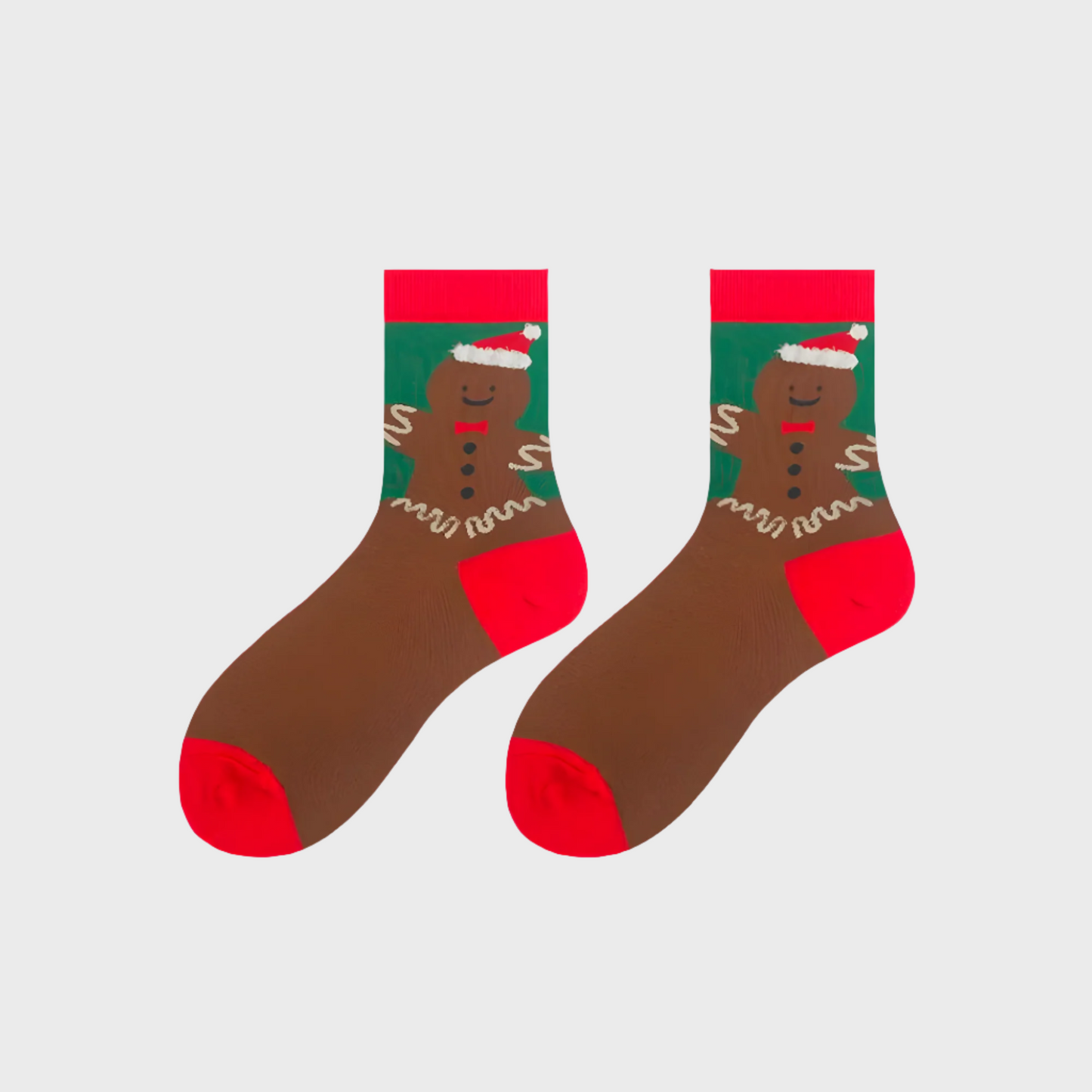 Frosty Unisex Christmas Cotton Mid Length Socks