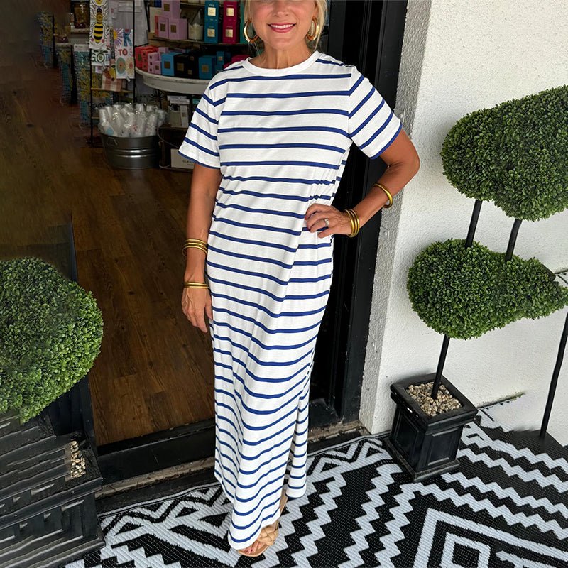 Chelle Striped Maxi Summer Dress