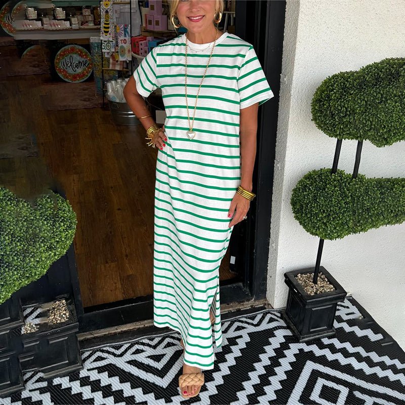 Chelle Striped Maxi Summer Dress