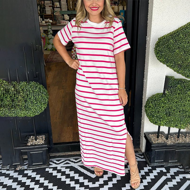 Chelle Striped Maxi Summer Dress