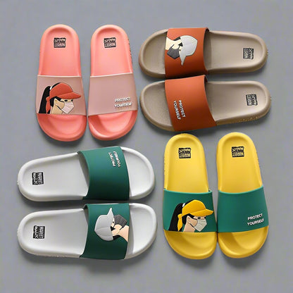 OneGuy Unisex Flat Slides