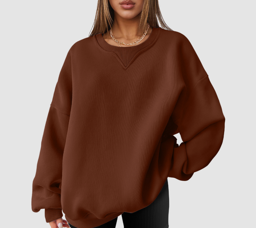 Women's Cozy Autumn Sweater - Soft, Breathable Fabric, Versatile Design 3