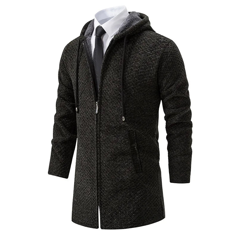 Cozy Hooded Wool Jacket for Ultimate Warmth and Style